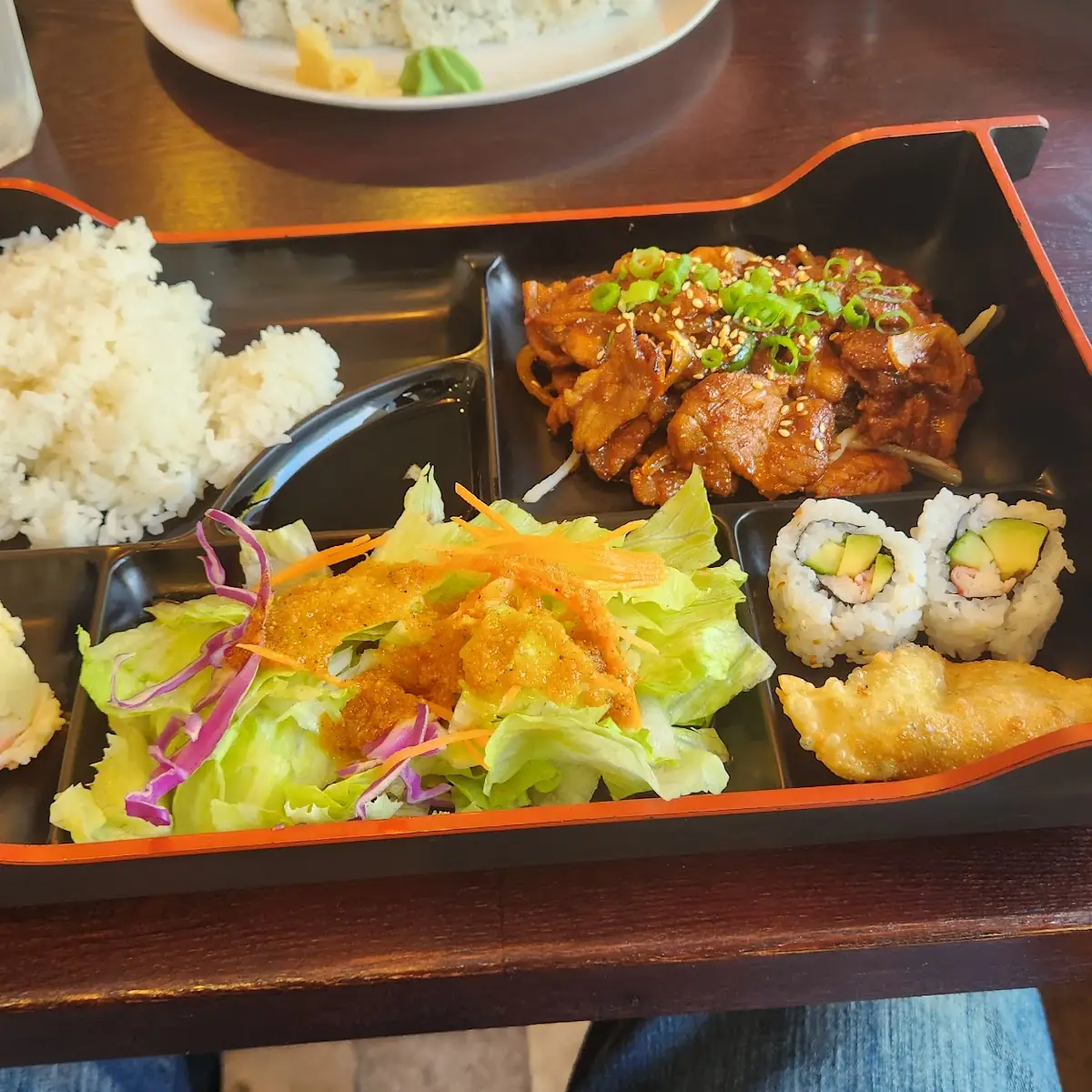 Spicy Pork Bento Box