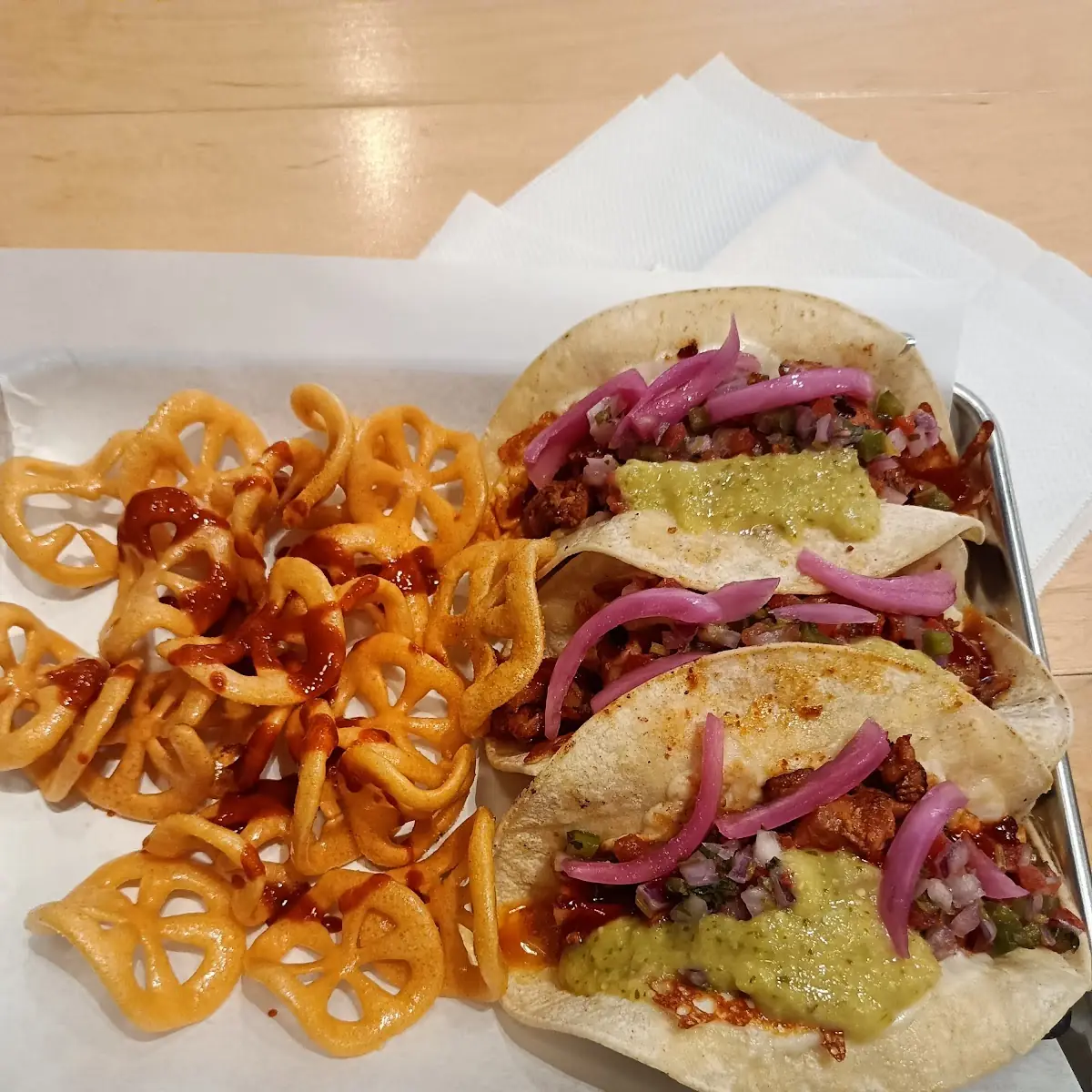 Spicy Pork Tacos