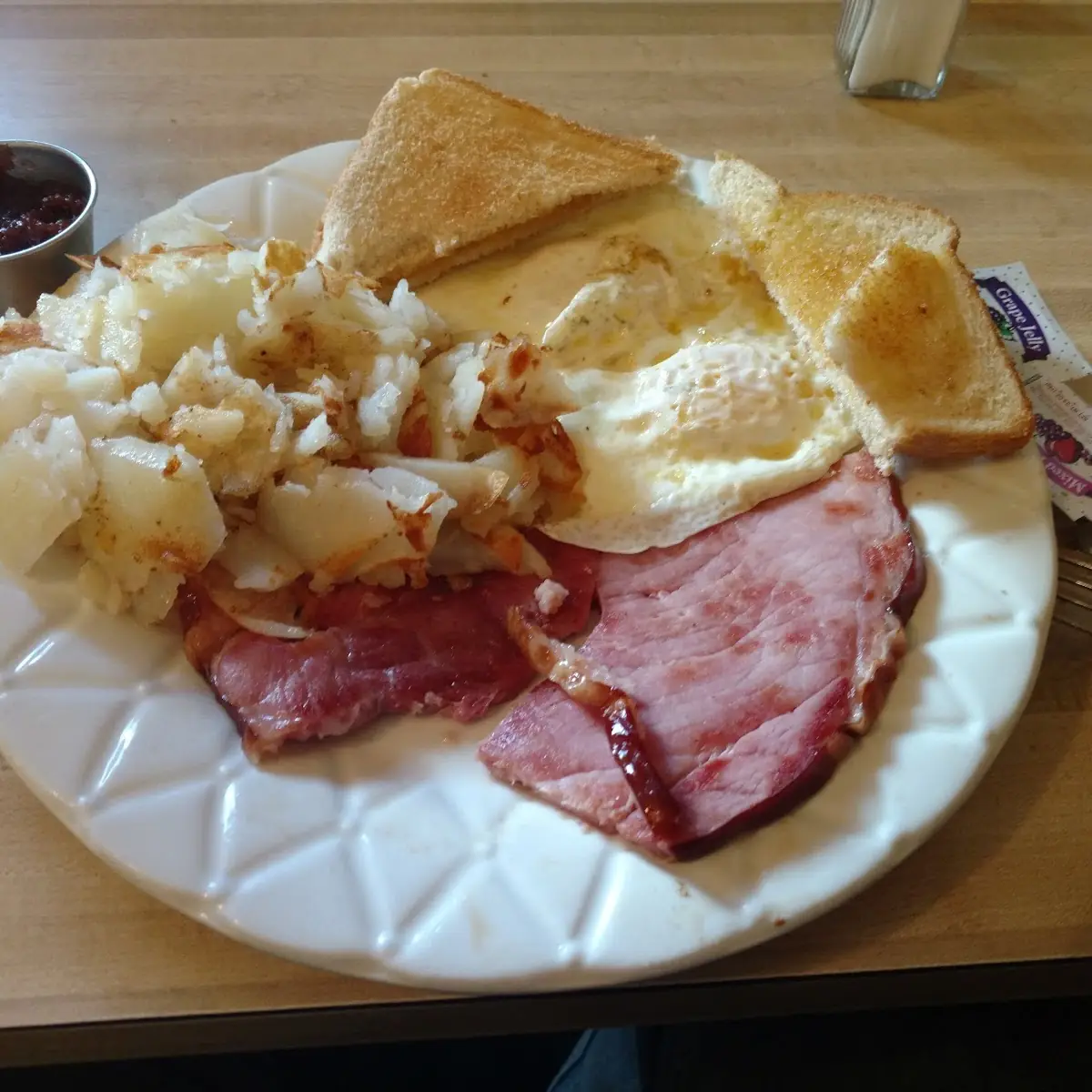 Country Ham 2 Eggs