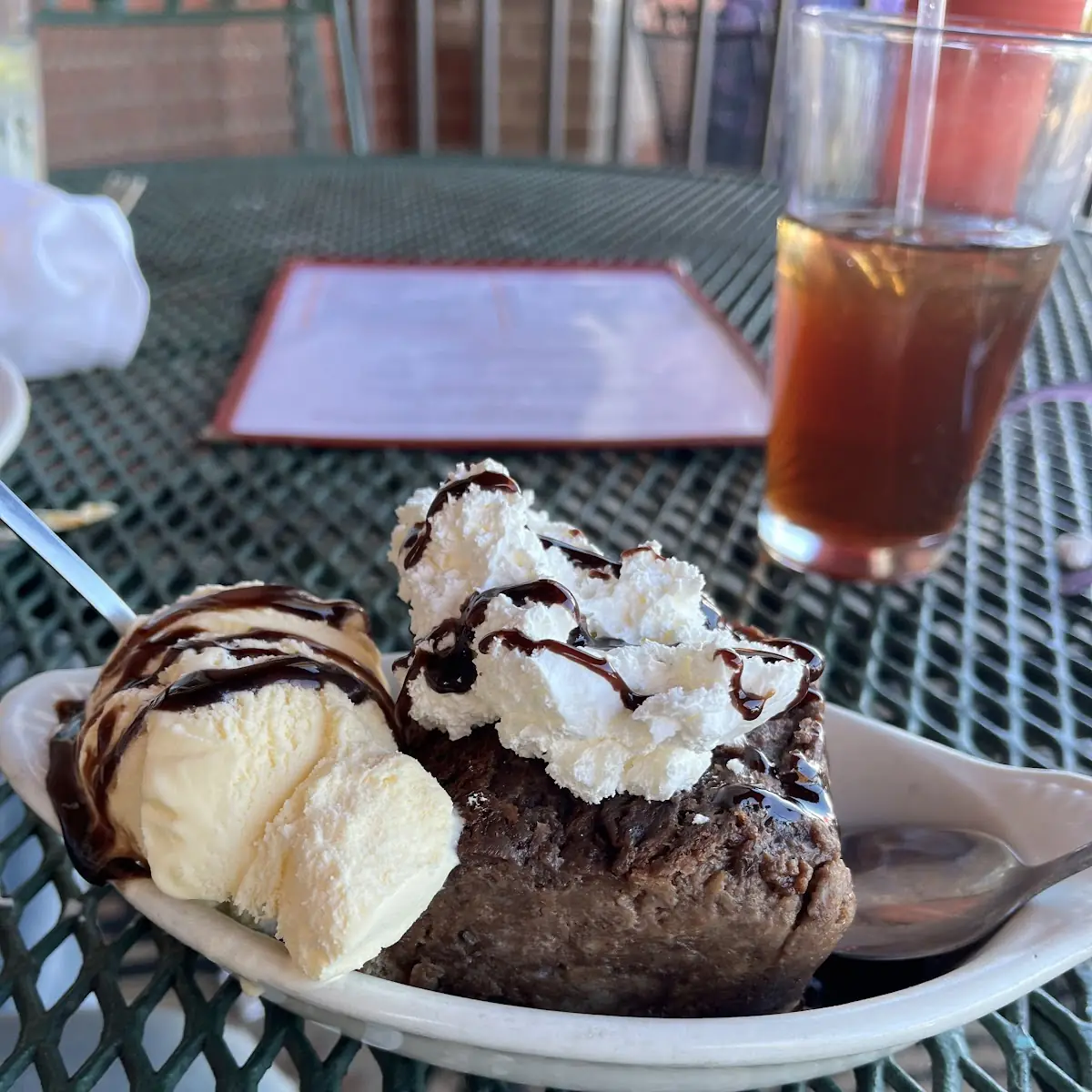 Chocolate Bread Pudding Sundae