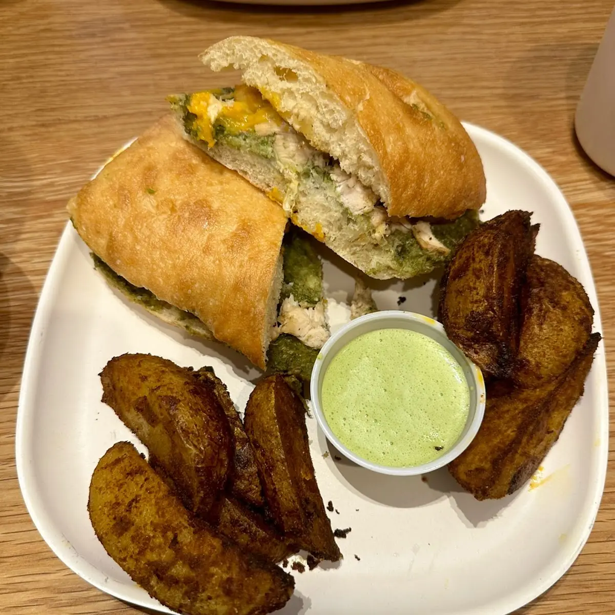 Pesto Chicken Panini