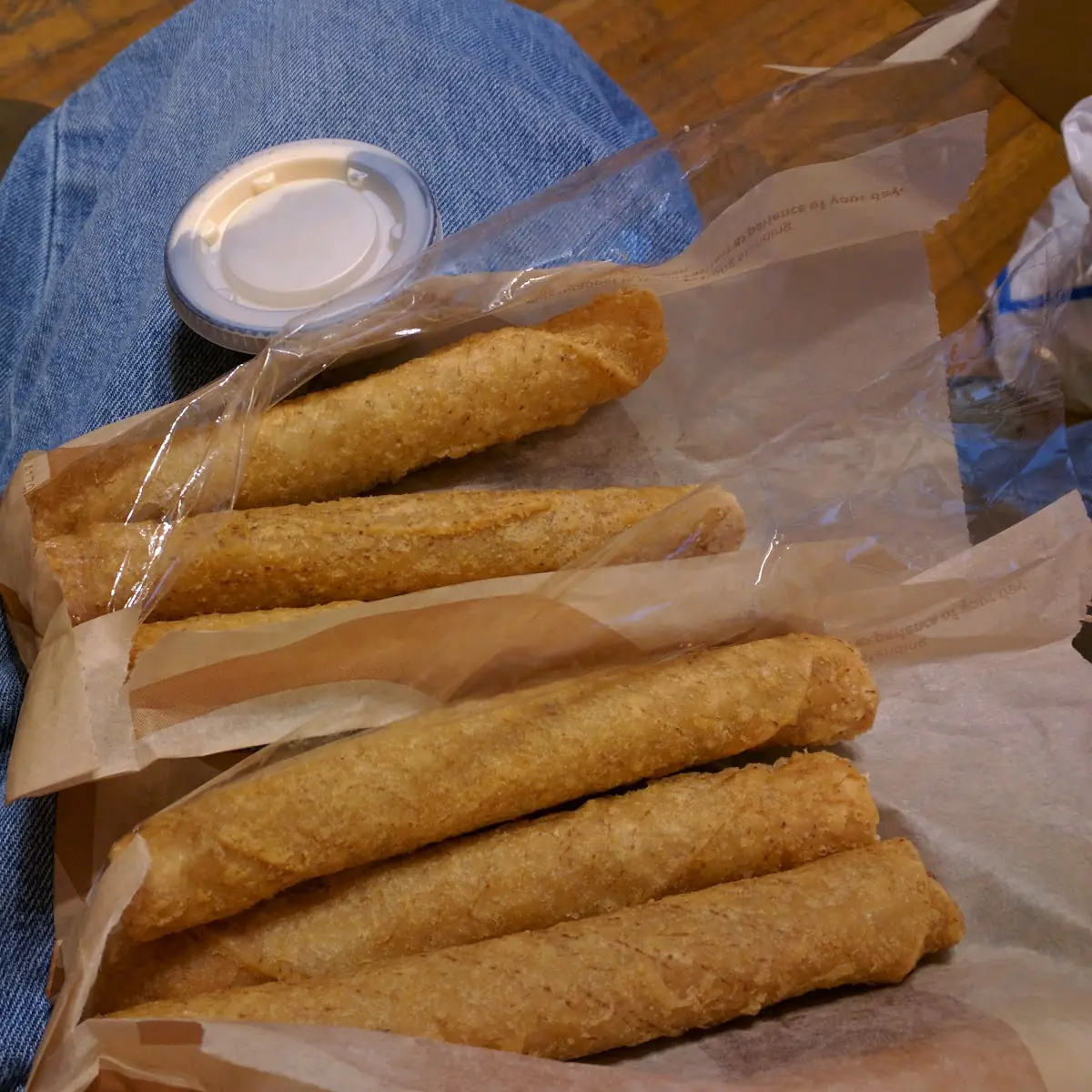 2x 4-Pack Rolled Chicken Tacos Notice All 4 in Each Pack