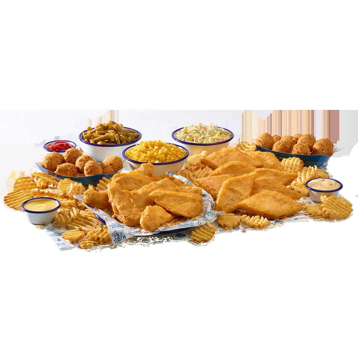 Fish Chicken & Shrimp Platter