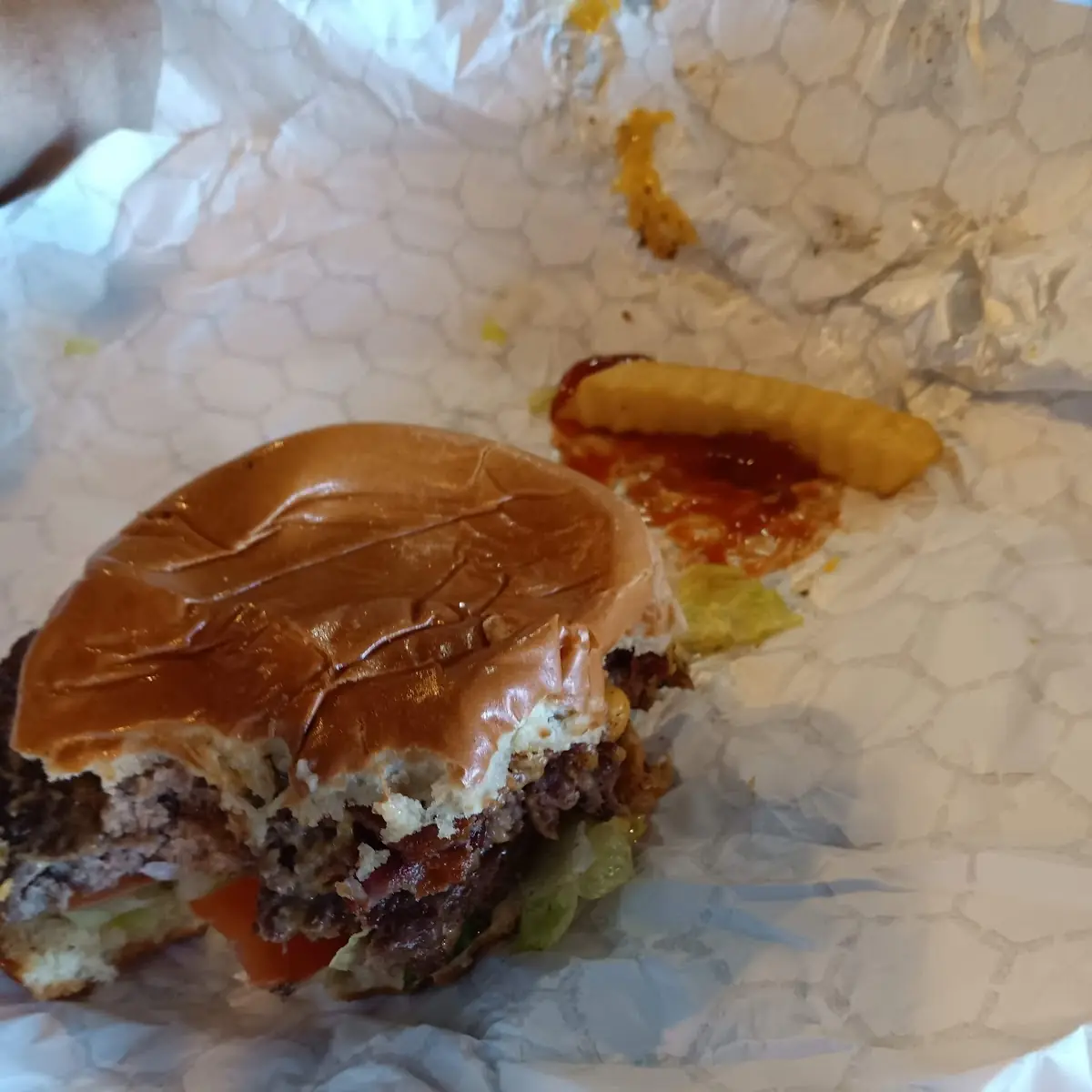 Bacon Cheeseburger with Fries