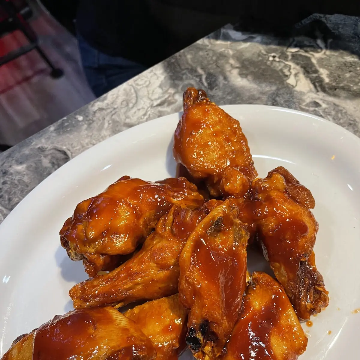 Hot BBQ Bone in Wings