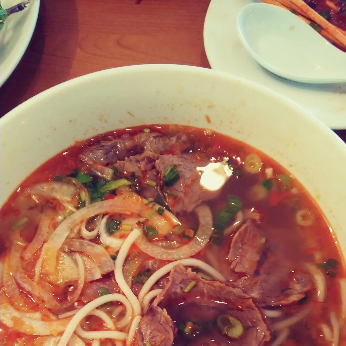 Spicy Beef Noodle Soup