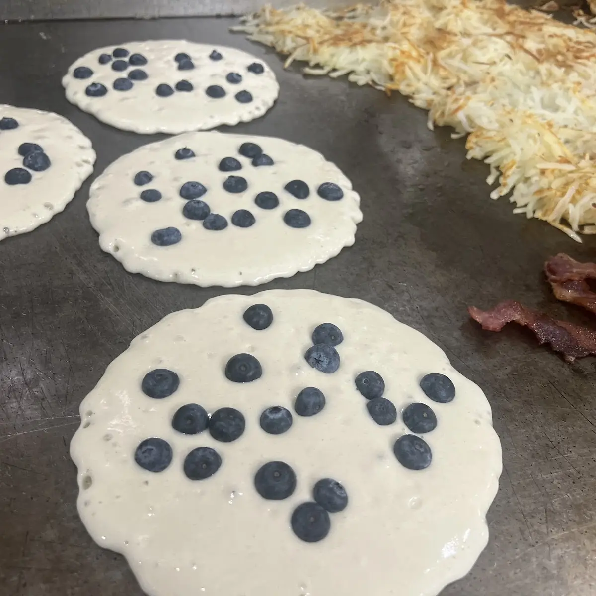 Fresh Blueberry Pancakes