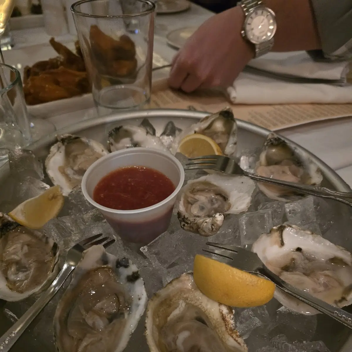 Oysters on the Half Shell