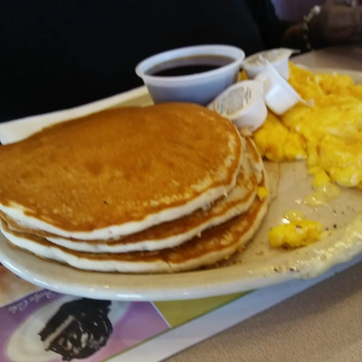 Pancake Special and Eggs Any Style