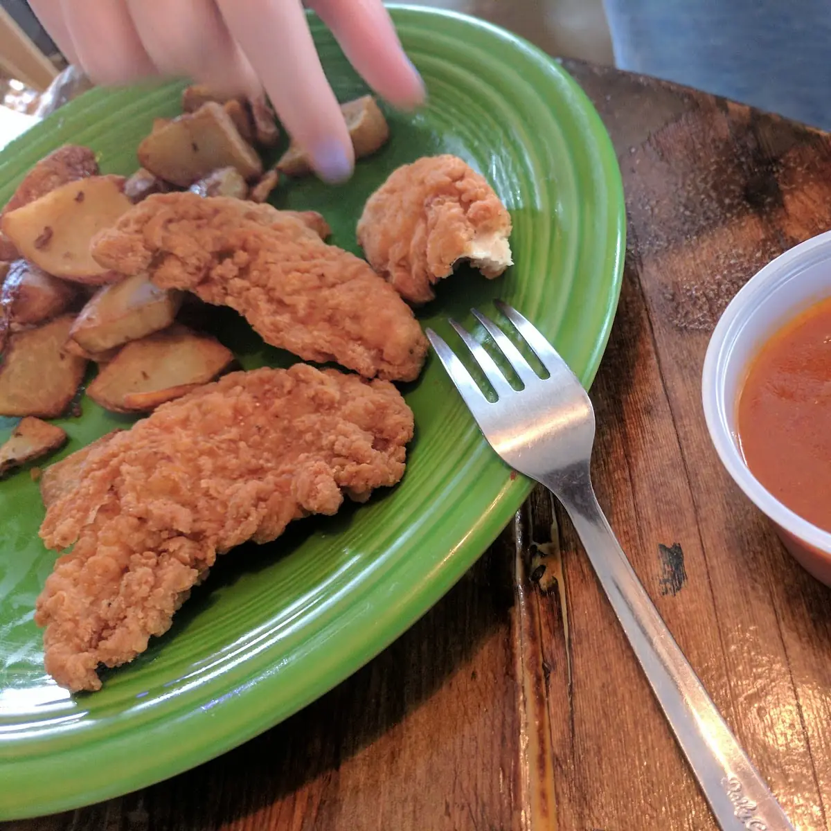 Child's Chicken Tender Plate