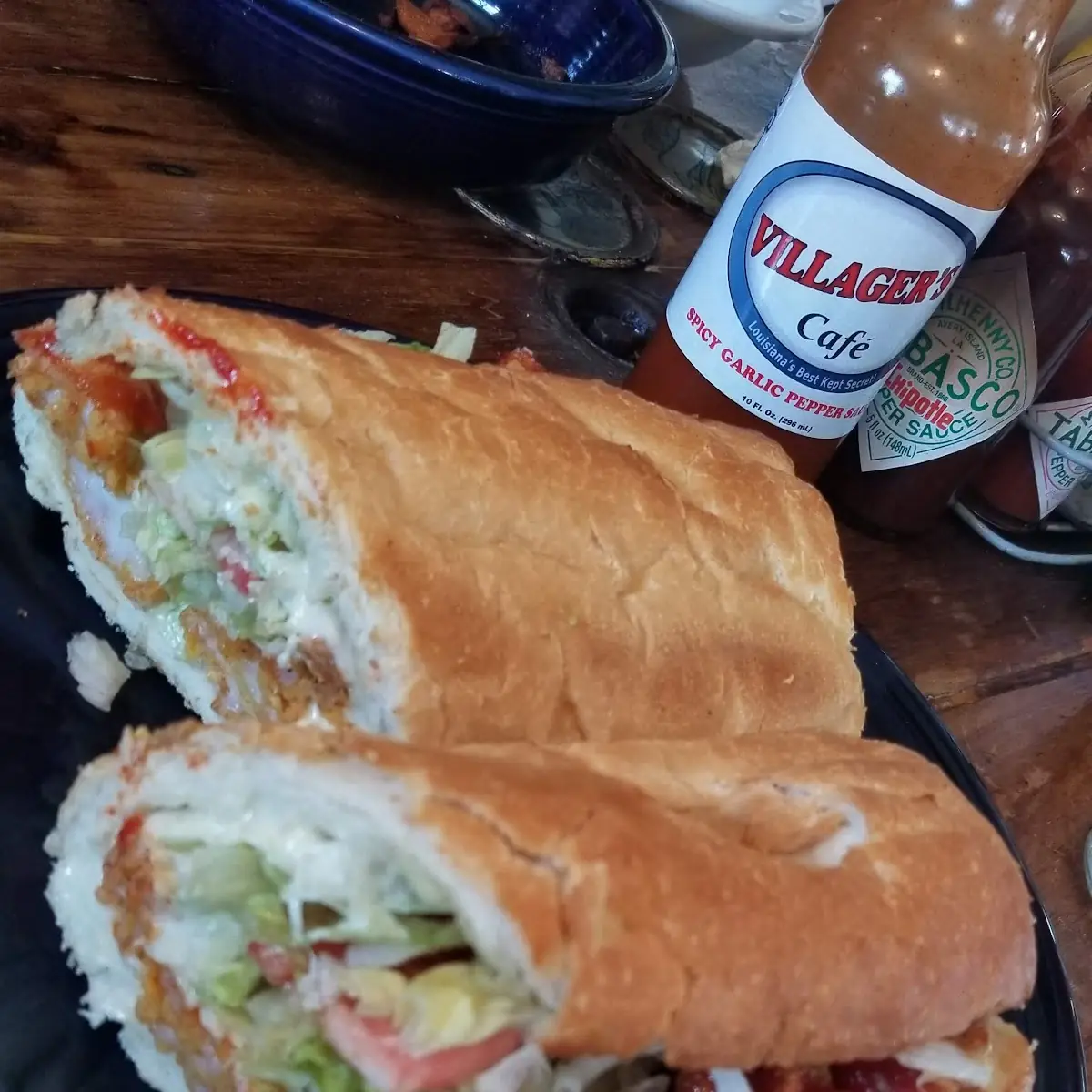 Fried Shrimp Poboy