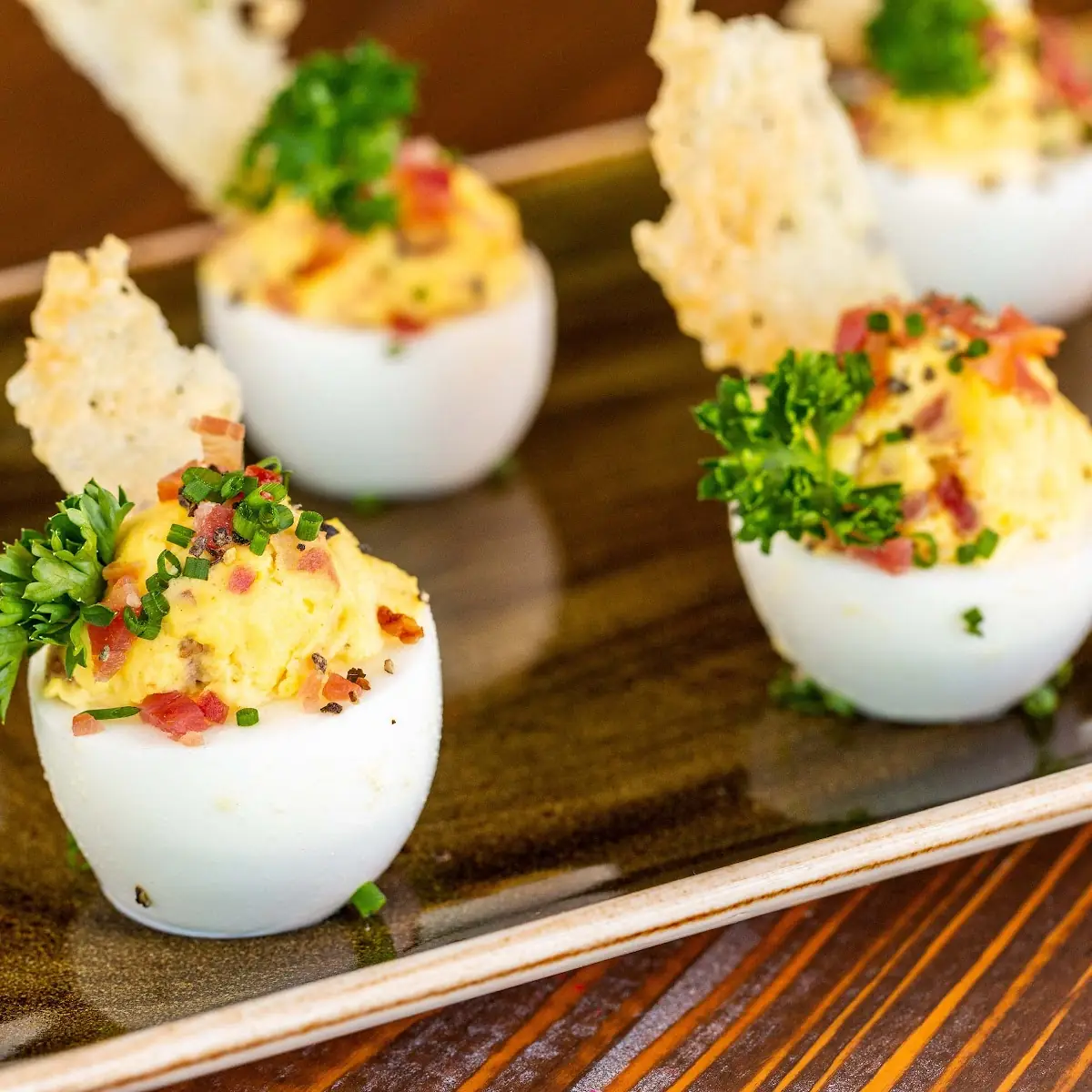 Deviled Egg Carbonara