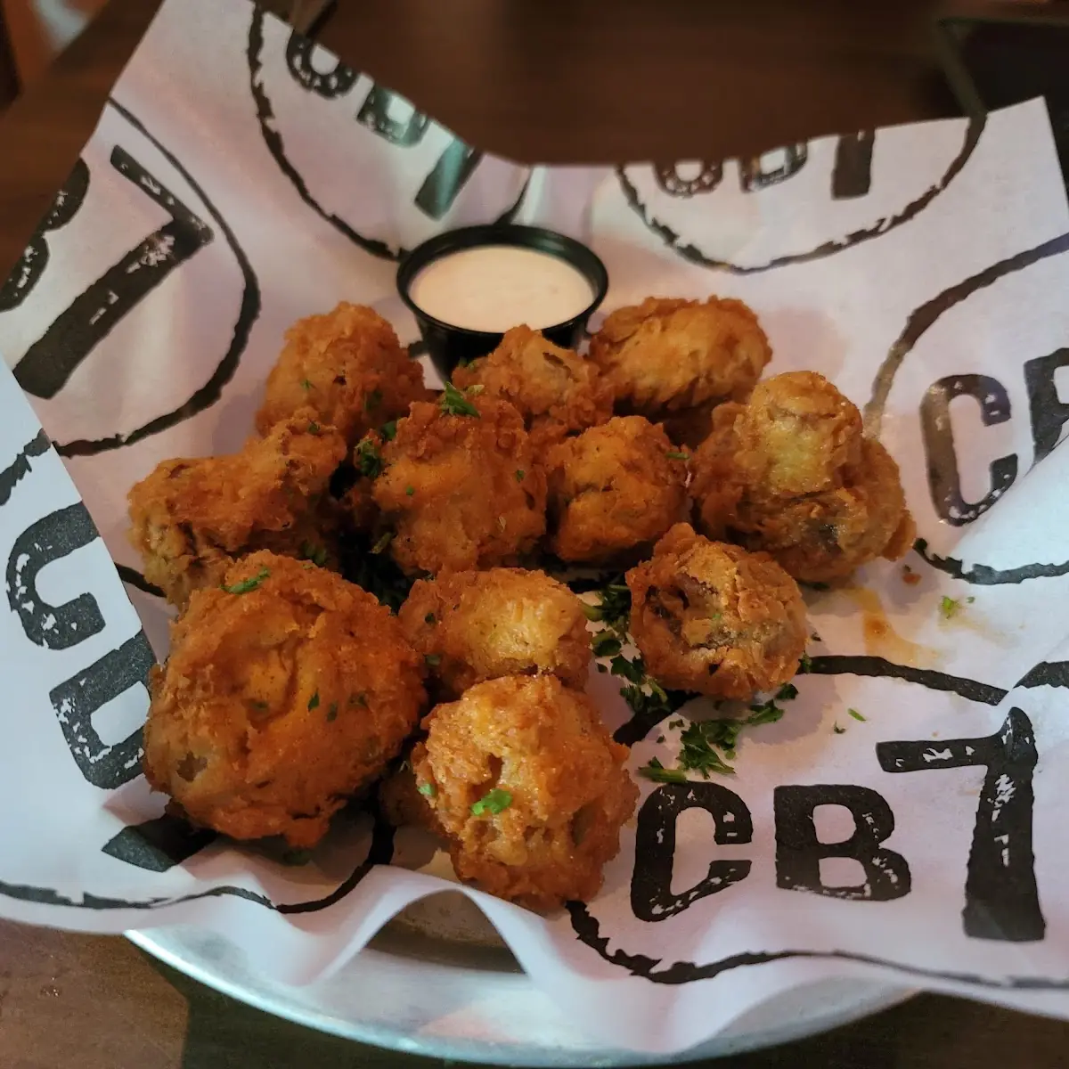 Beer Battered Mushrooms