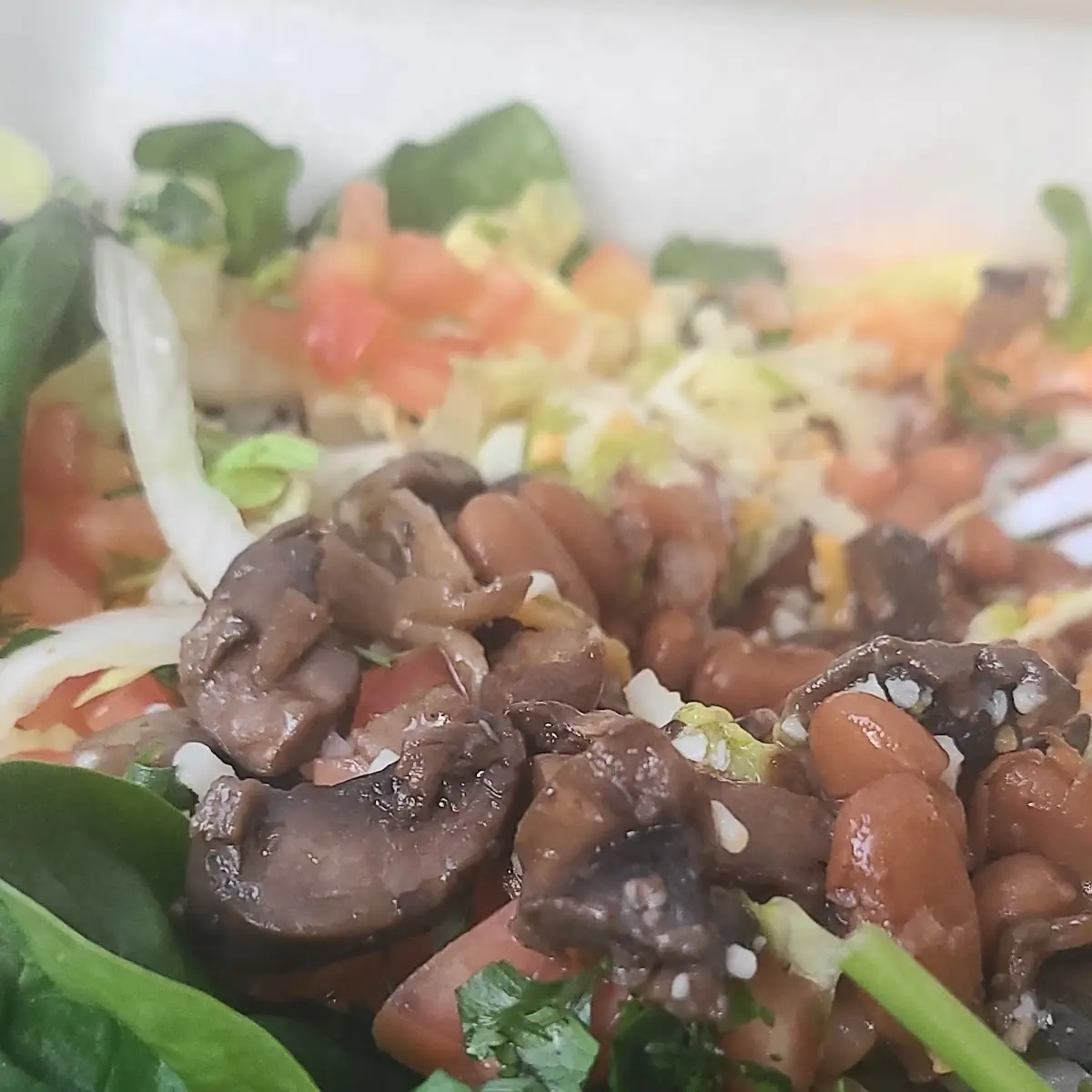 Mushroom Veggie Bowl