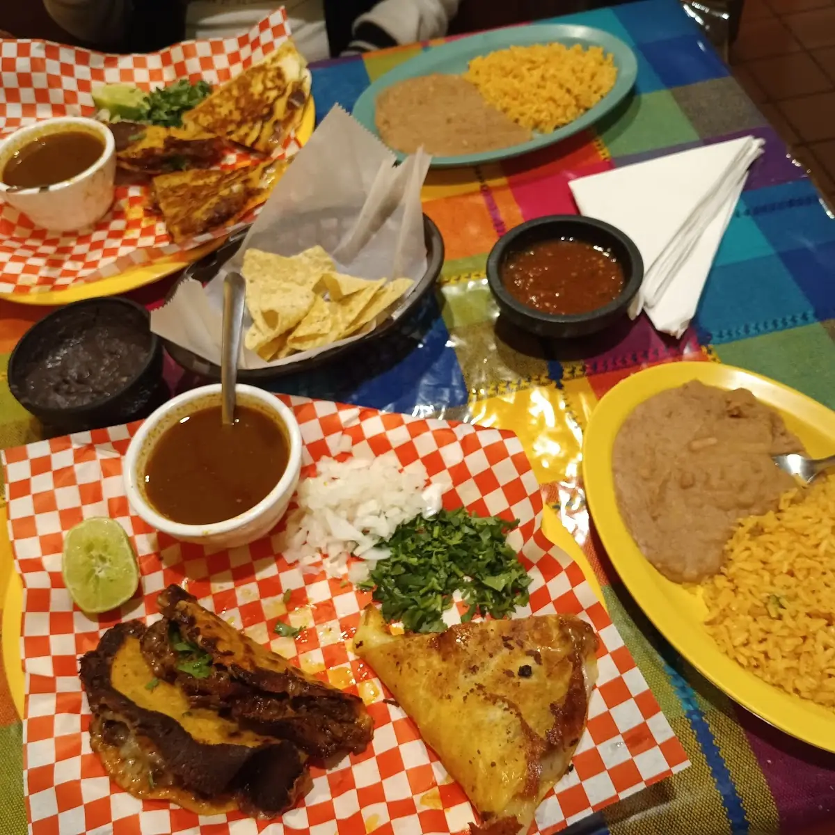Queso Birria and Birria Taco Plate