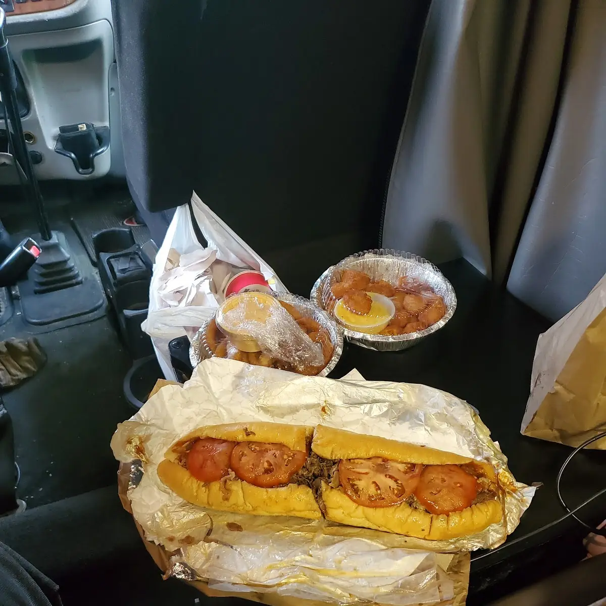BBQ Bacon Cheesesteak Sandwich