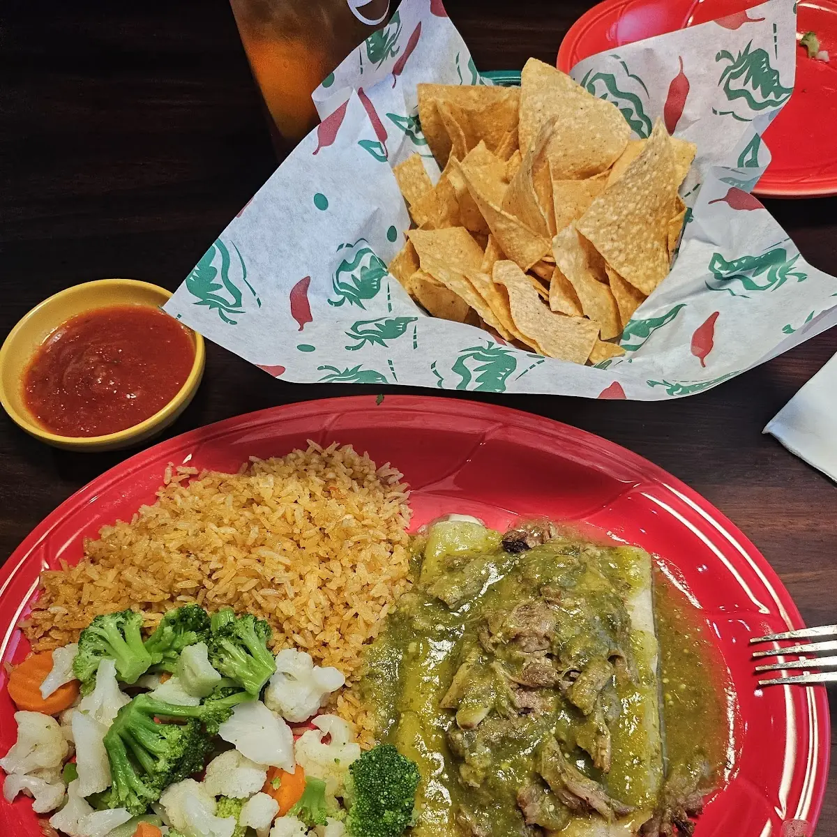 Enchiladas Verdes