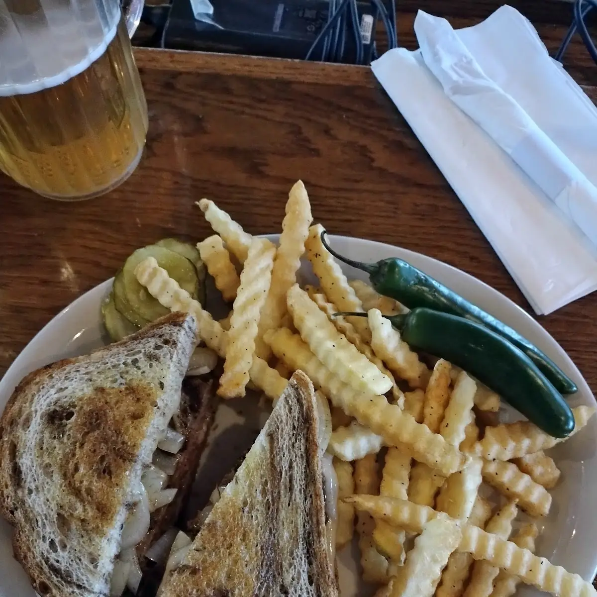 Grilled Cheese Sandwich & Fries