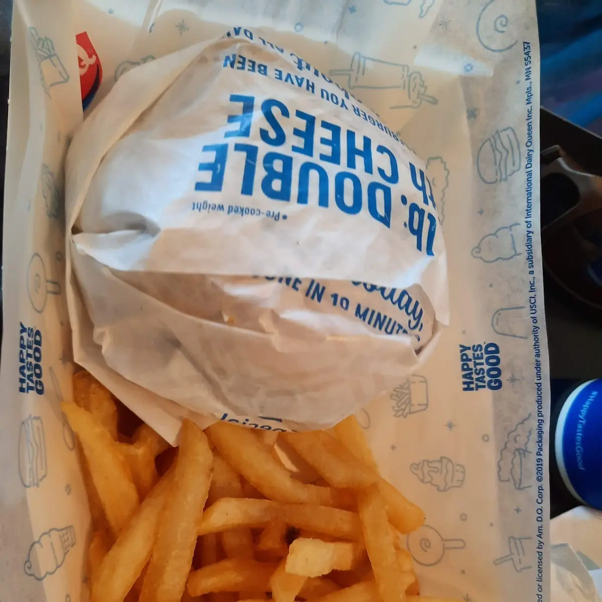 Burger and Fries