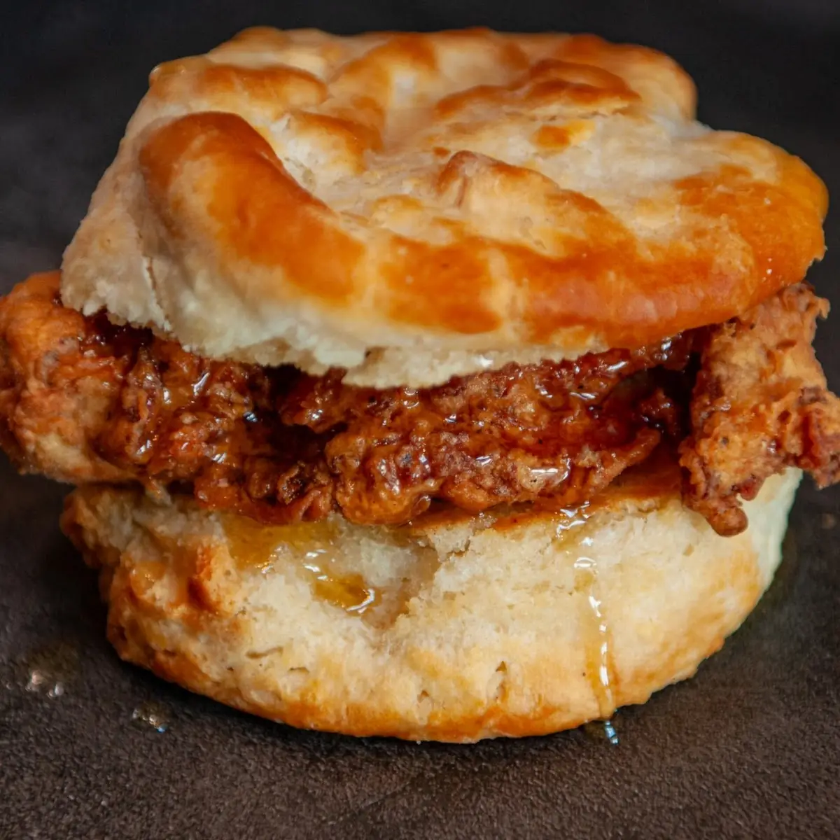 Hot Honey Chicken Biscuit