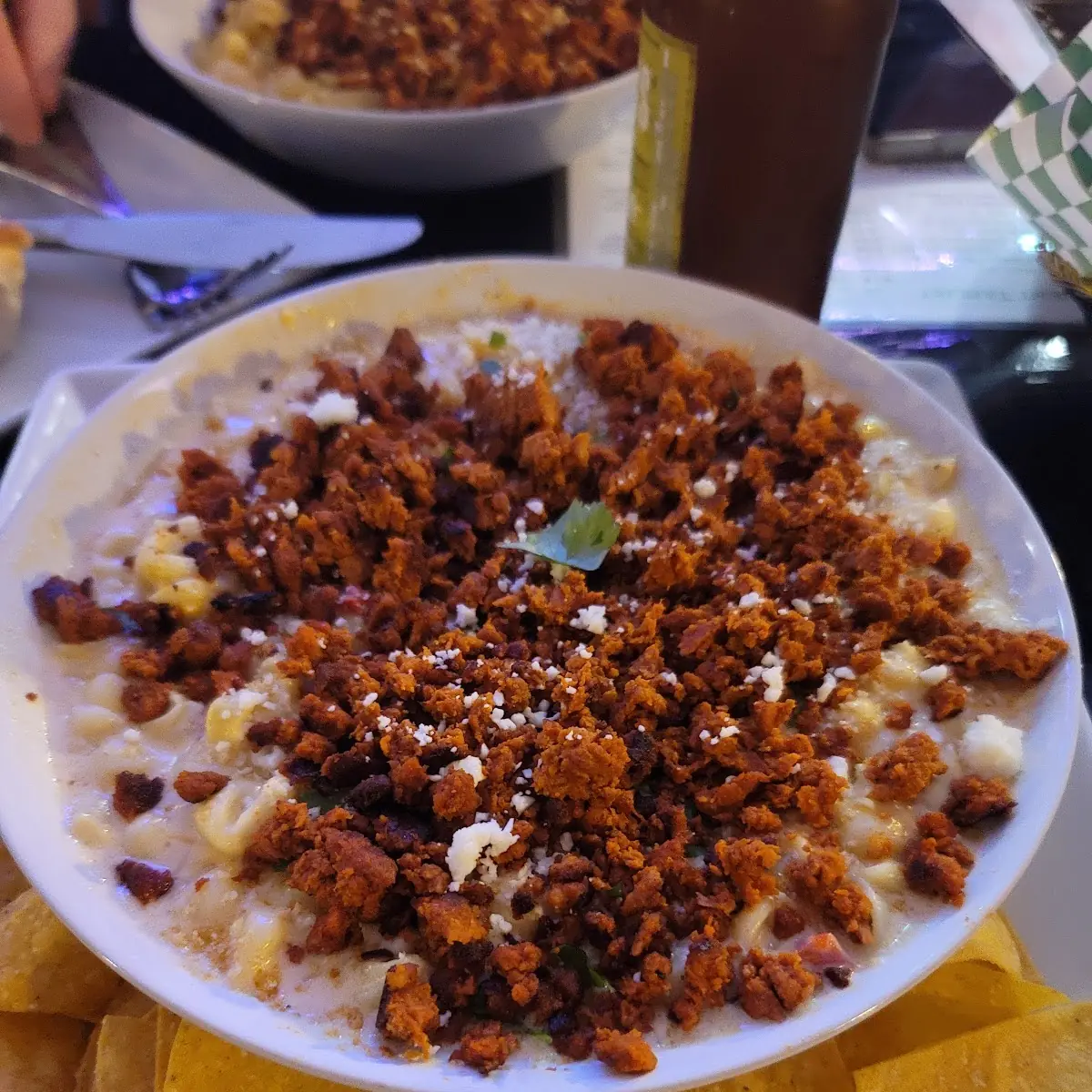 Mac and Cheese Chorizo