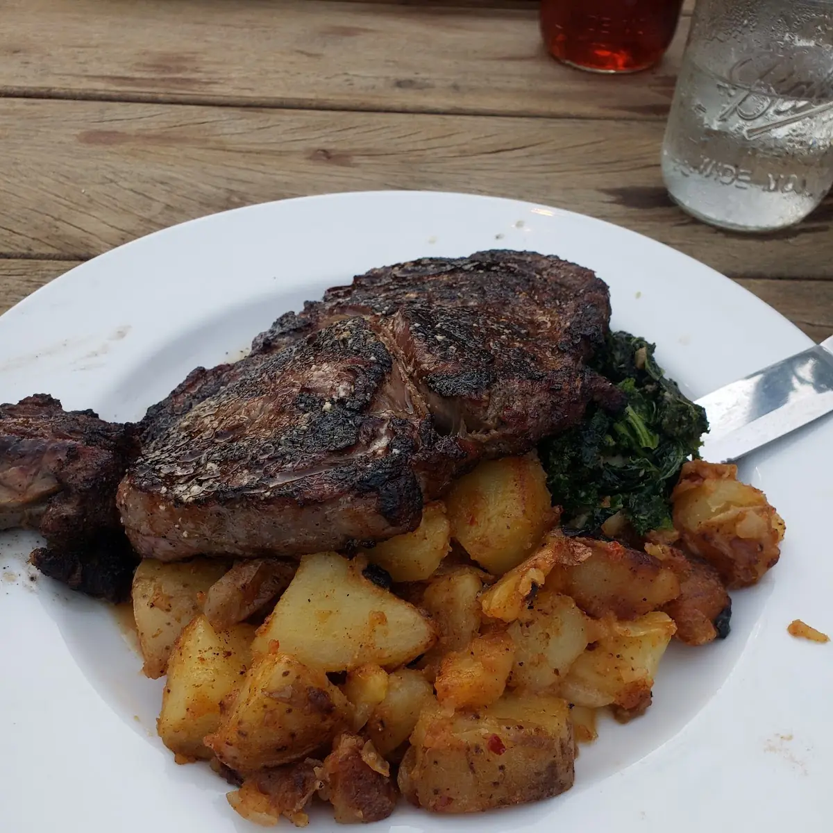 Cast Iron Ribeye Steak