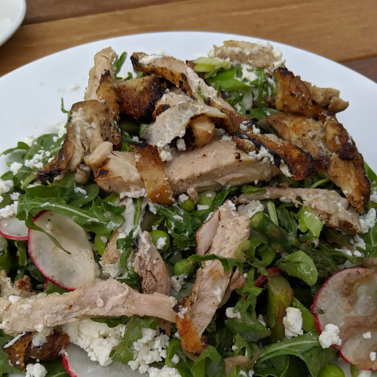 Spring Salad with Grilled Chicken
