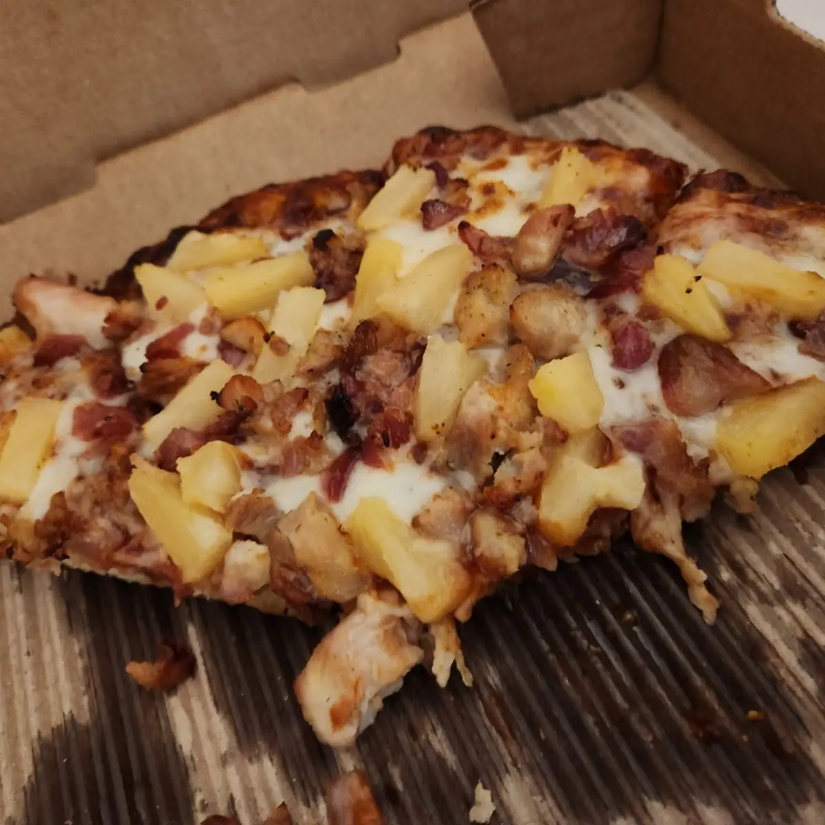 BBQ Chicken & Pineapple Pizza