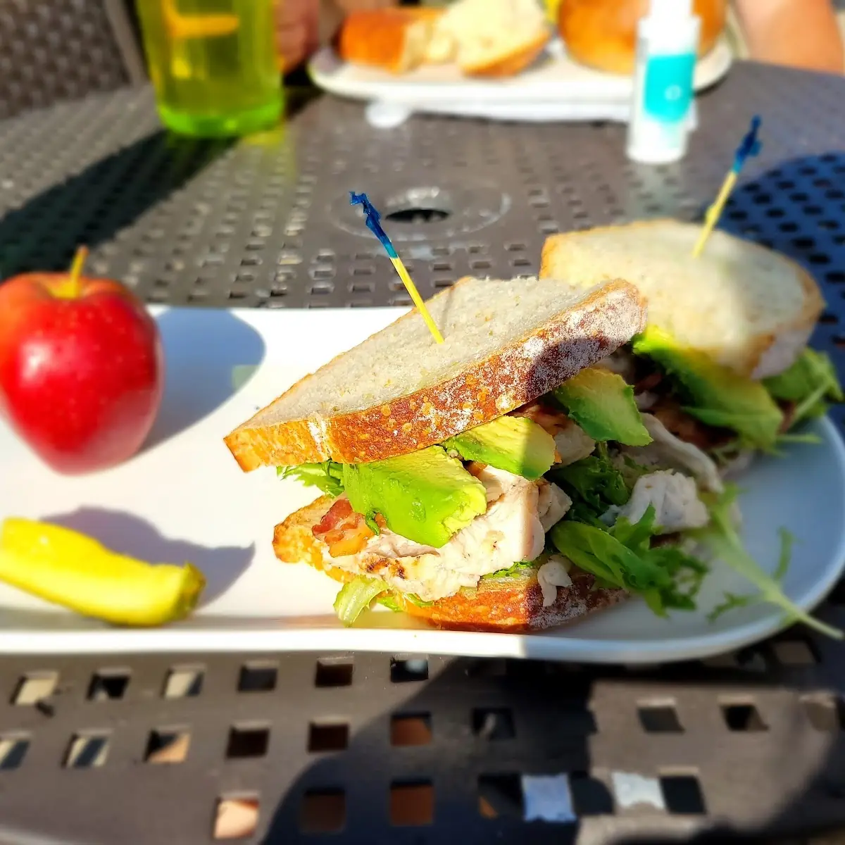 Turkey Avocado blt Sandwich