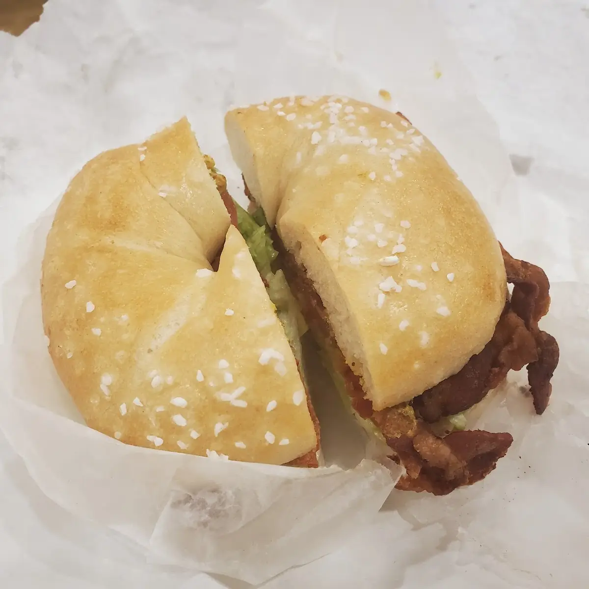 Salt Bagel blt