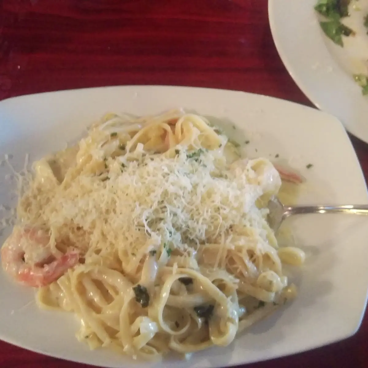 Shrimp Alfredo