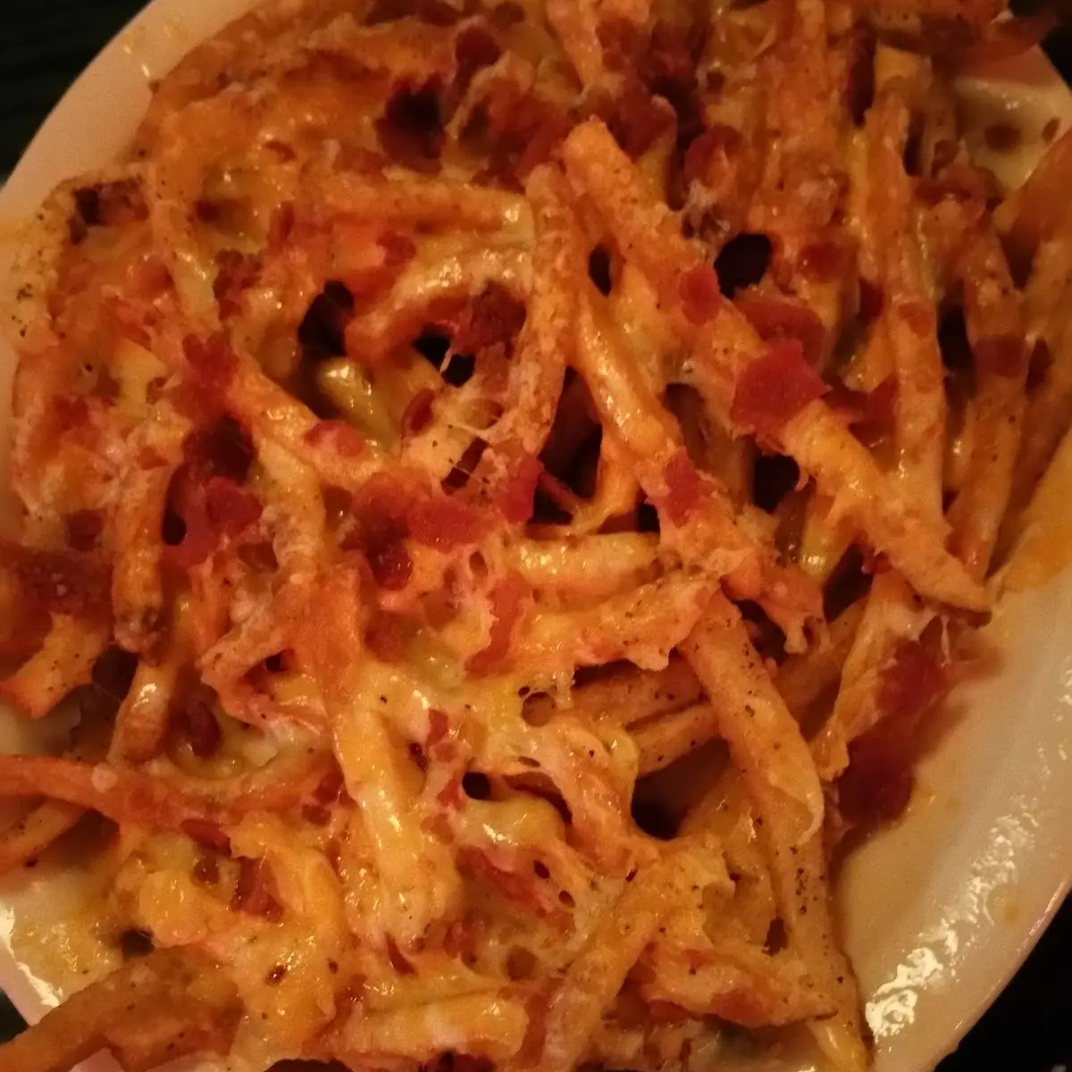 Cheese Fries with Bacon