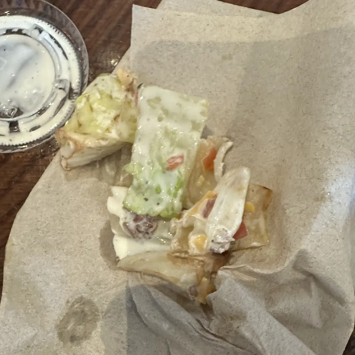 Brown Lettuce in Salad