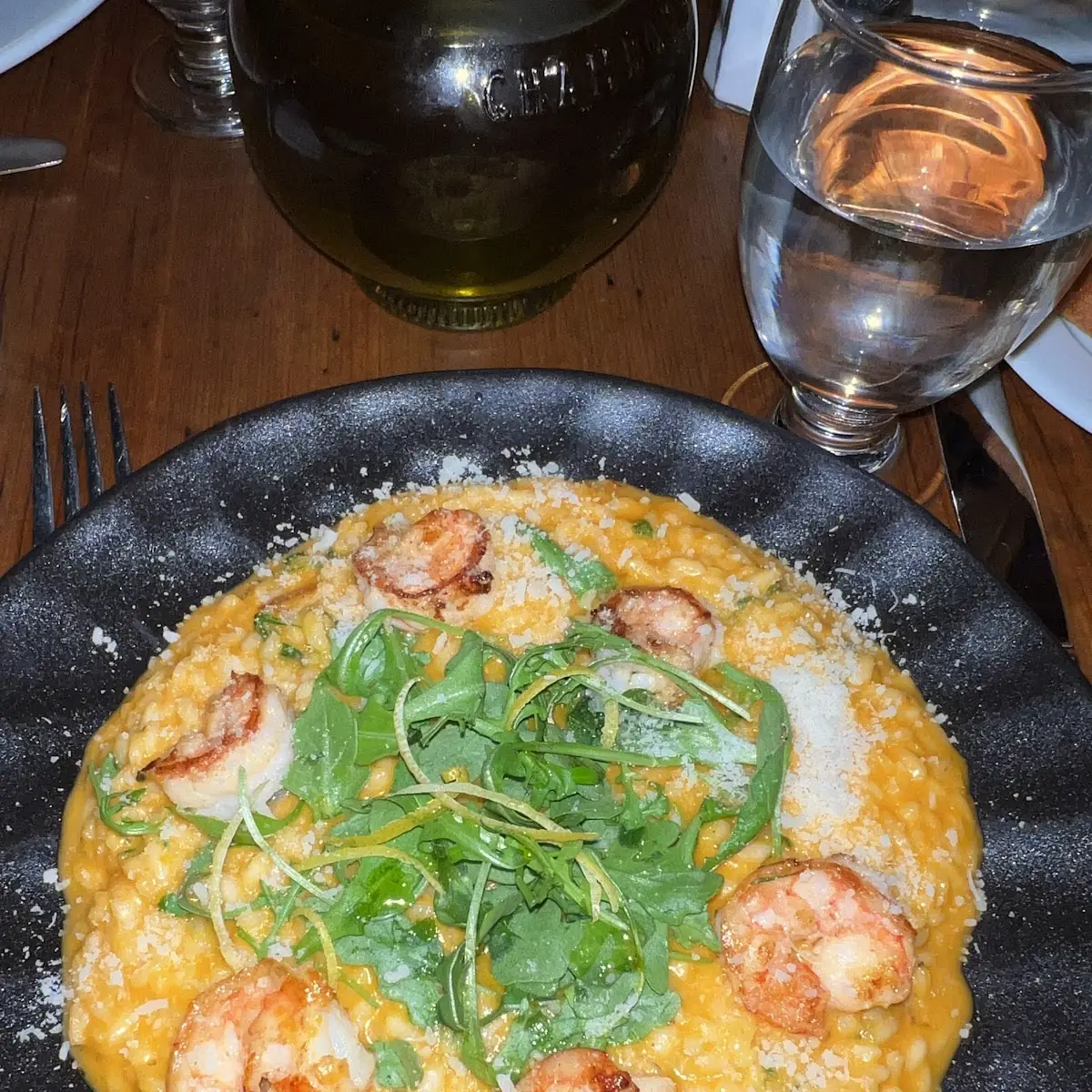 Risotto Gamberi E Rucola