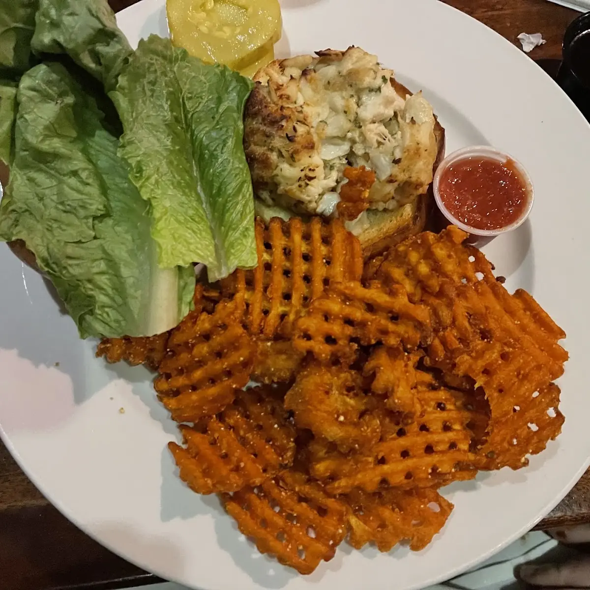Crab Cake Sandwich