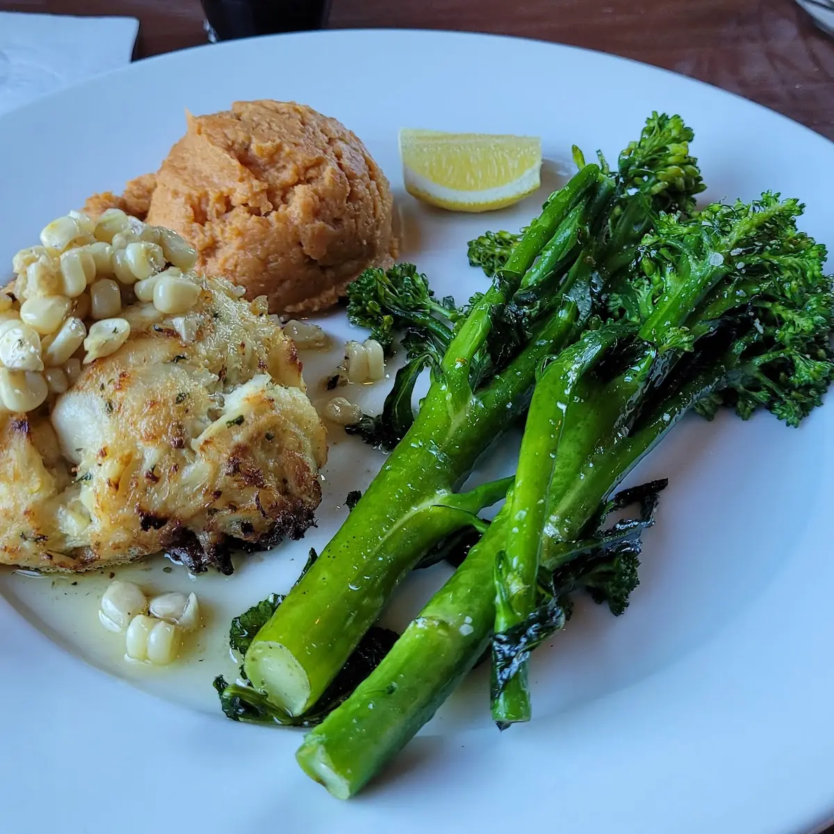 Jersey Corn Crab Cakes