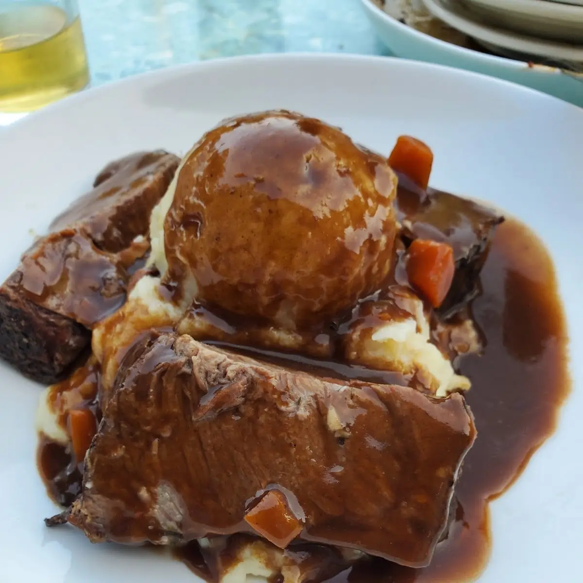 Warm Brownie Sundae