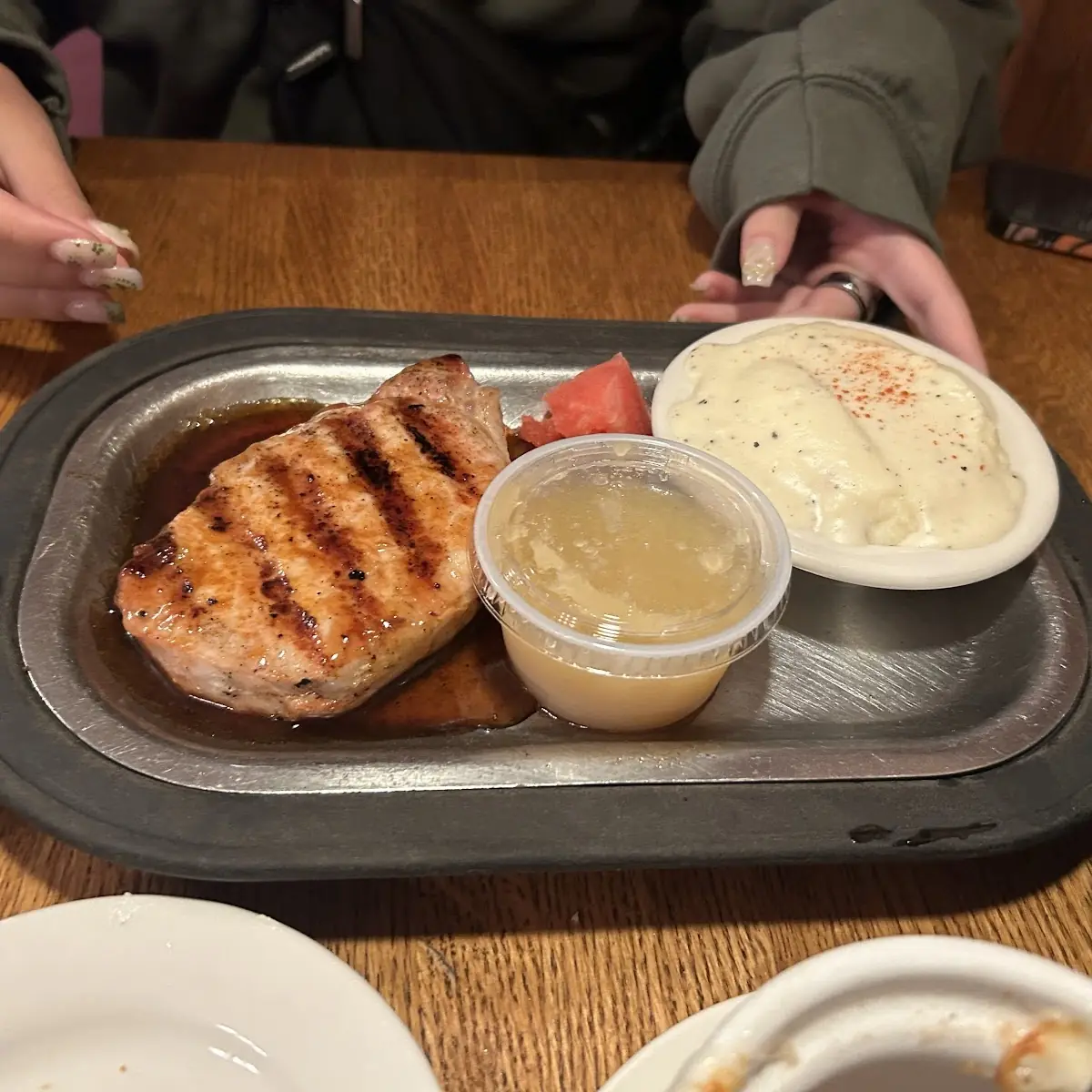 Bourbon Glazed Pork Chop