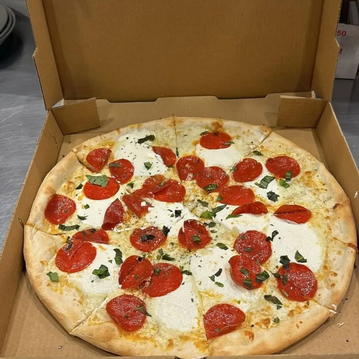 Half Pepperoni Pizza