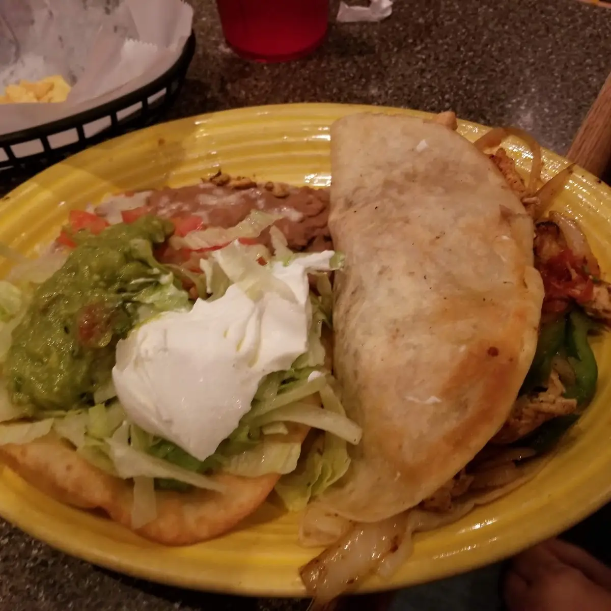1 Chicken Tostada