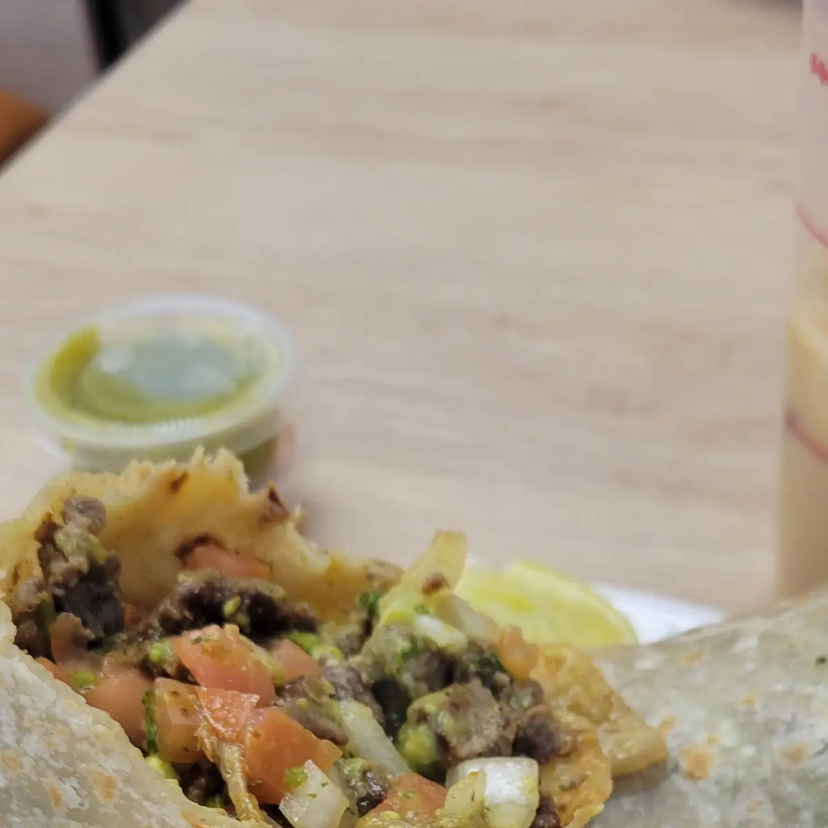 Ground Beef Burrito
