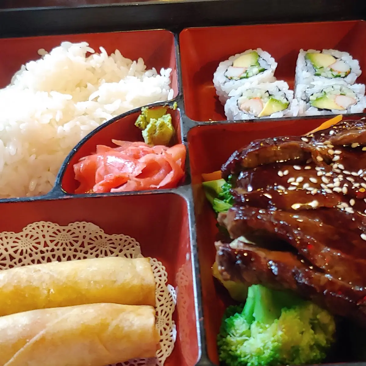 Beef Teriyaki Bento Box