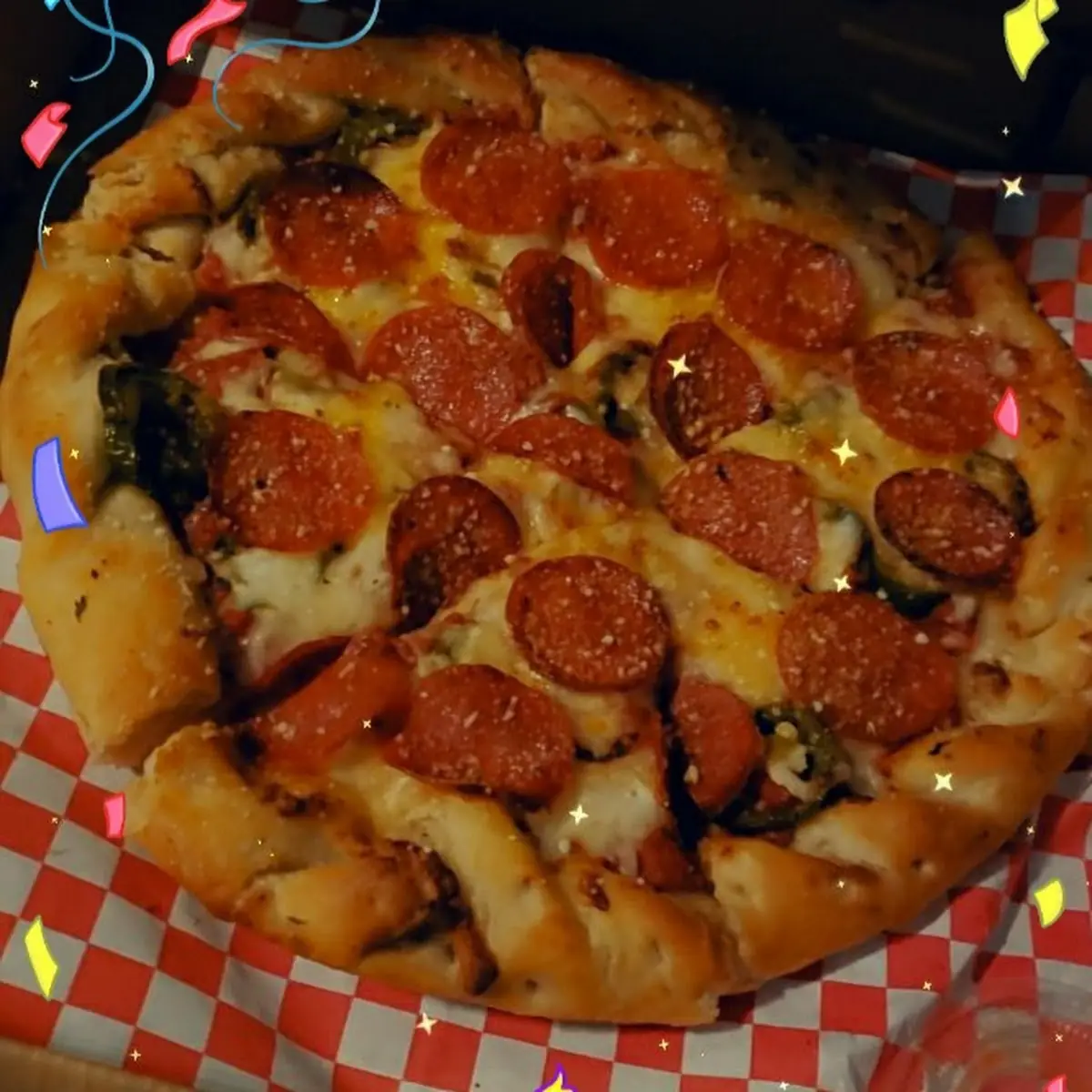 Pepperoni Jalapeno Roasted Red Peppers