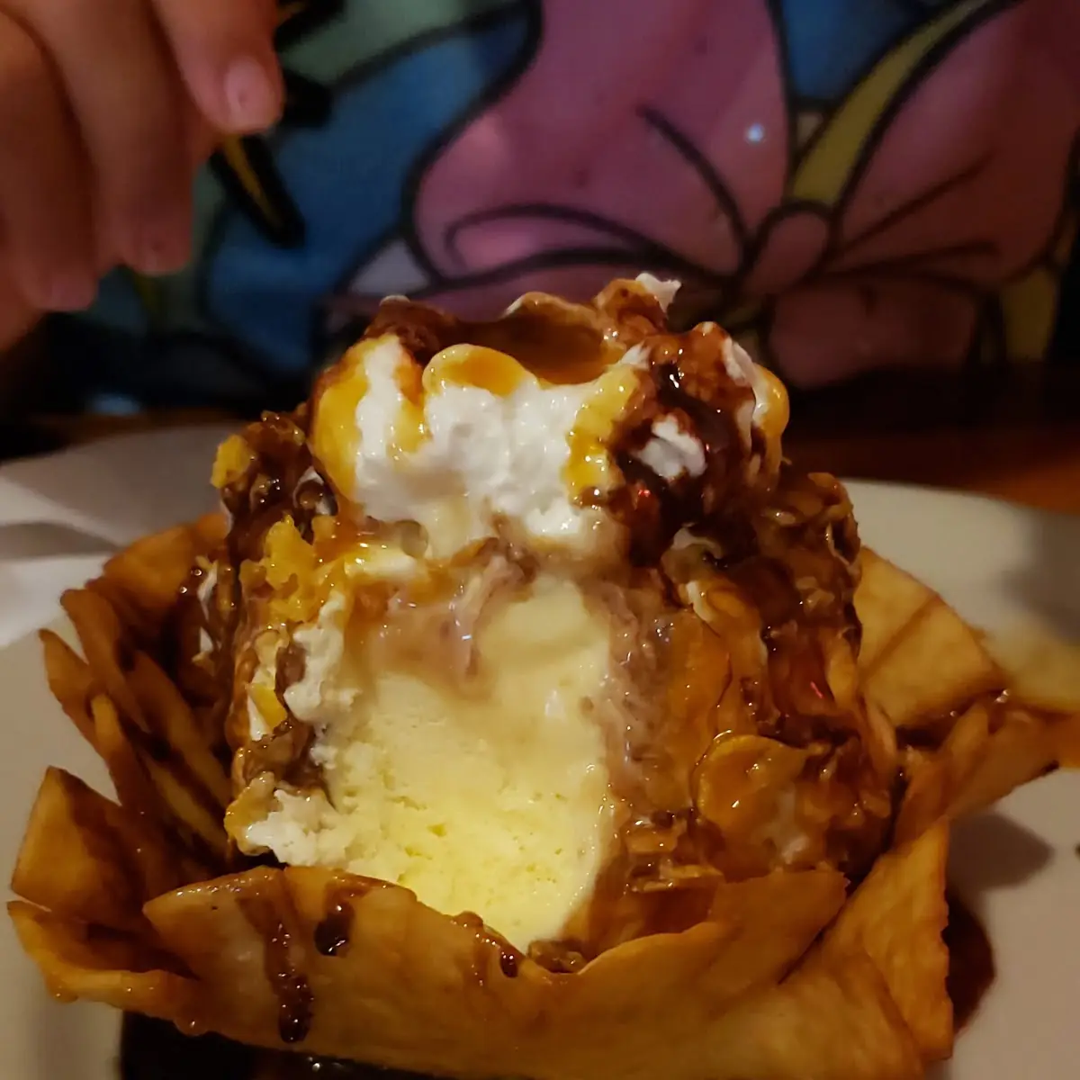 Deep-Fried Ice Cream