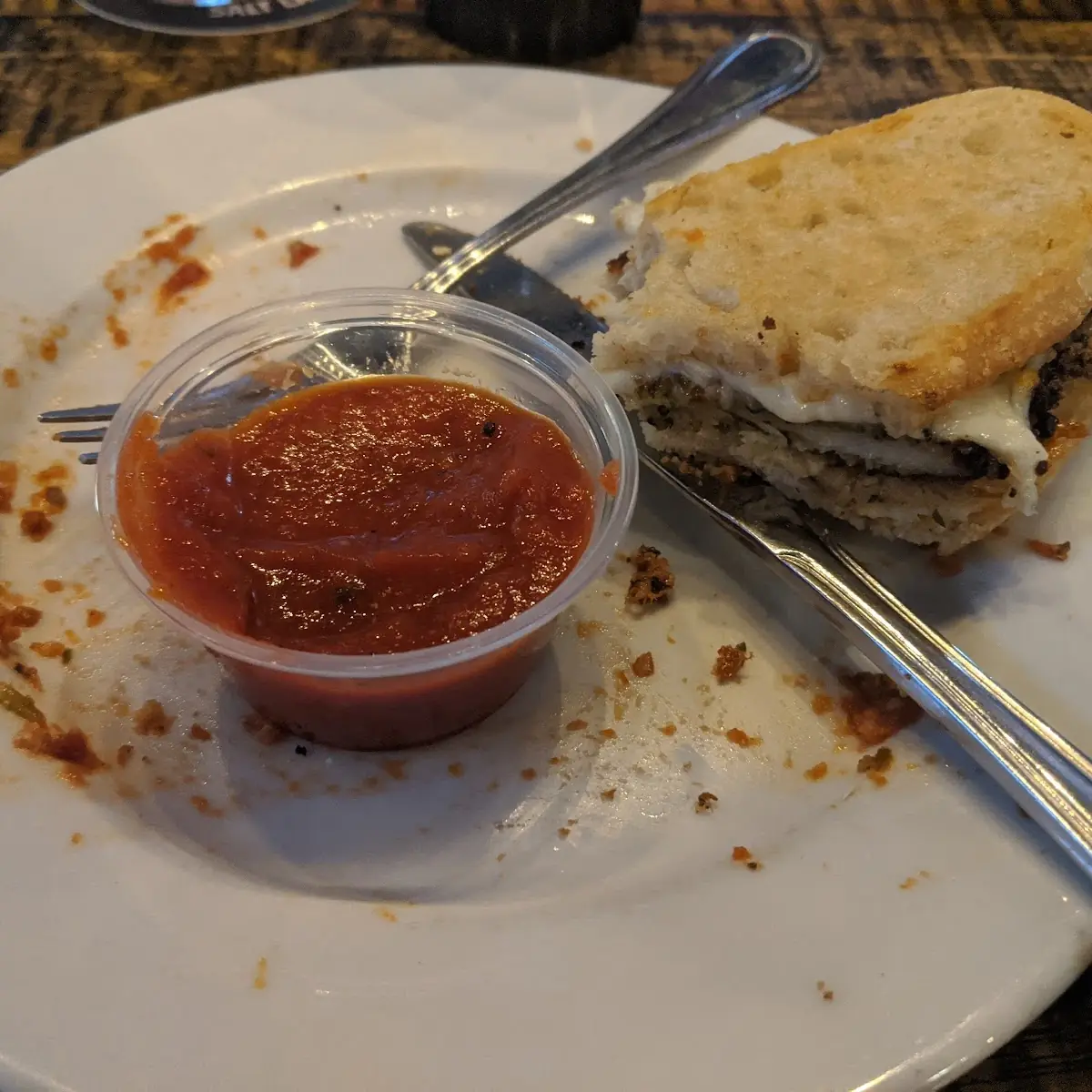 Chicken Parmesan Sandwich