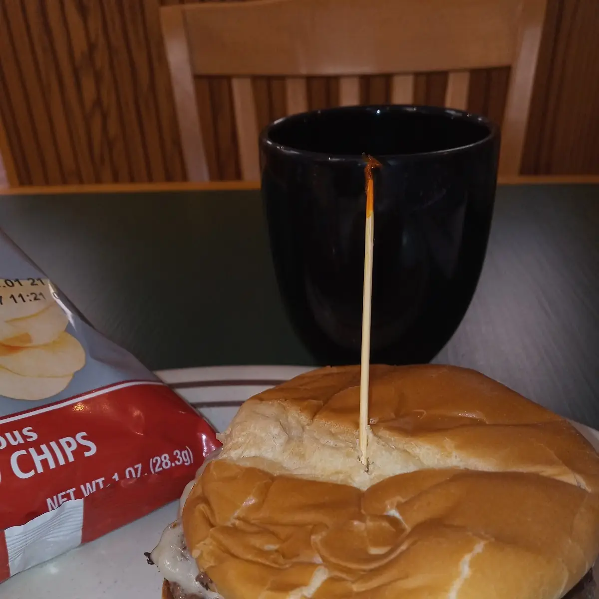 Mushroom Swiss Burger