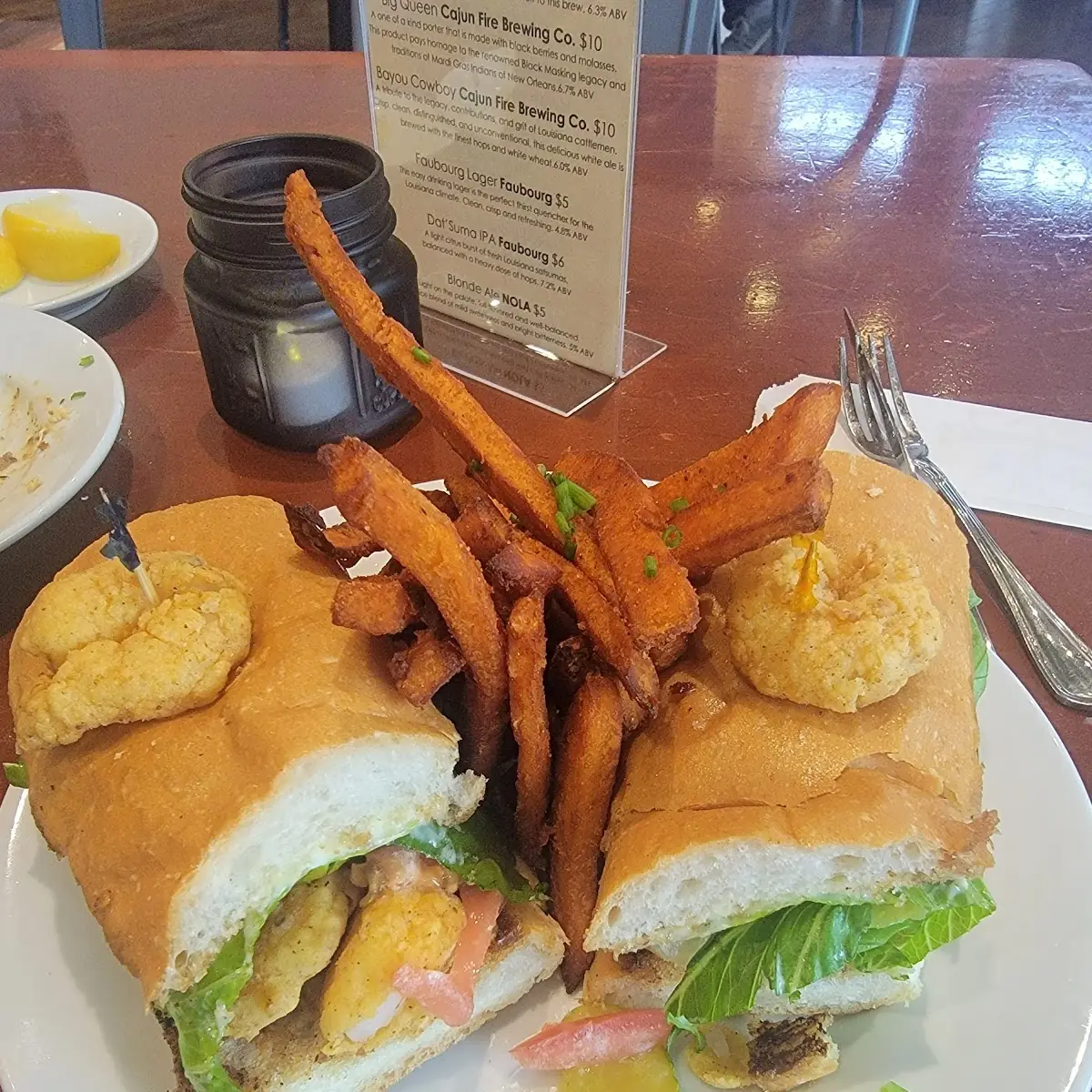Fried Shrimp PO Boy
