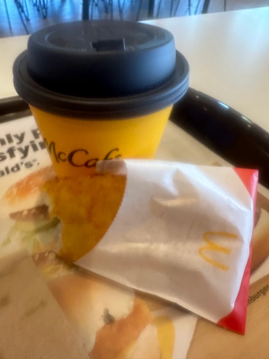 Coffee and Hash Brown