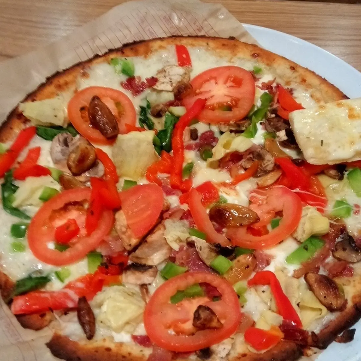 Cauliflower Power Personal Pizza
