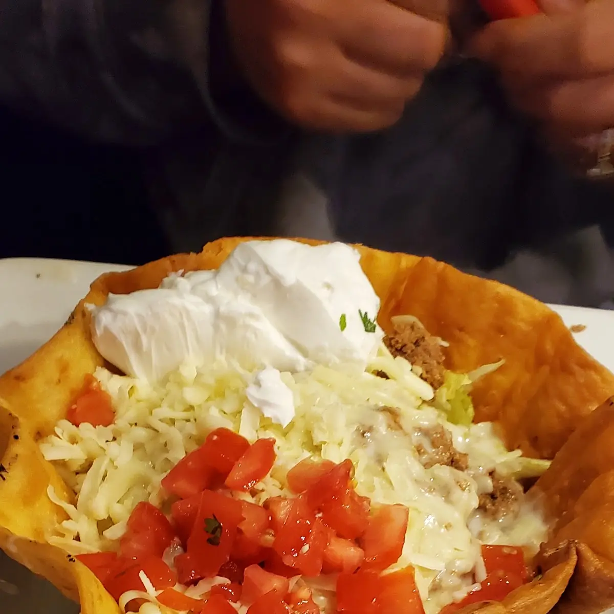 Taco Salad with Ground Beef